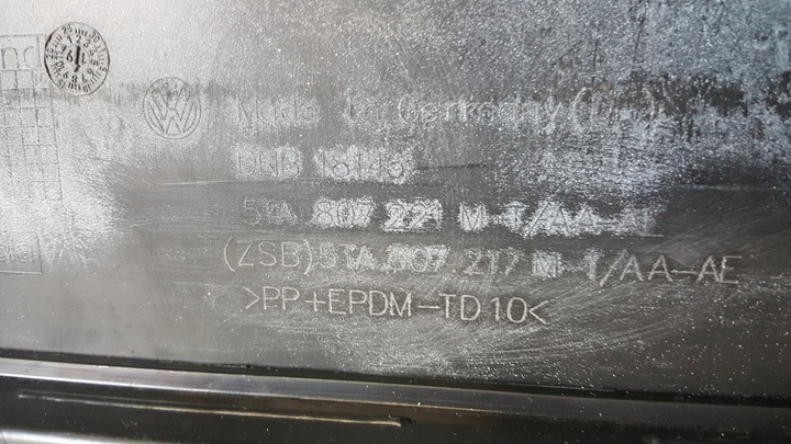 фото №10, Vw touran ii 5ta r line бампер перед 2015-2023r