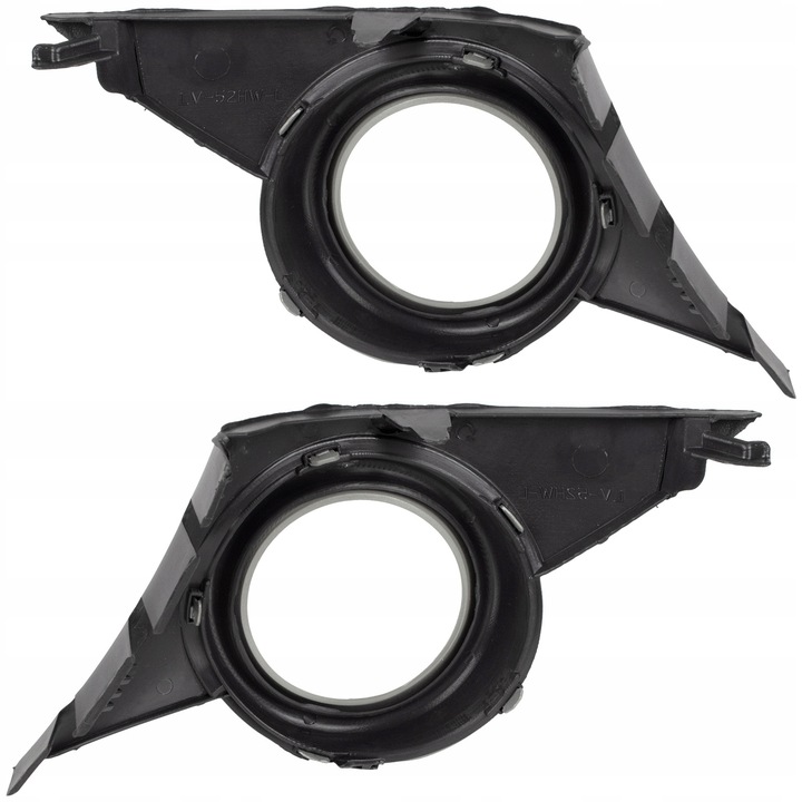 фото №4, X2 решётка рамка заглушка решётка галоген хром l+p peugeot 207 sport rc sw