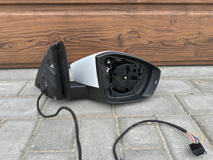 фото №6, Зеркало skoda octavia 3 iii 5e 5e0 6 pin правые белый