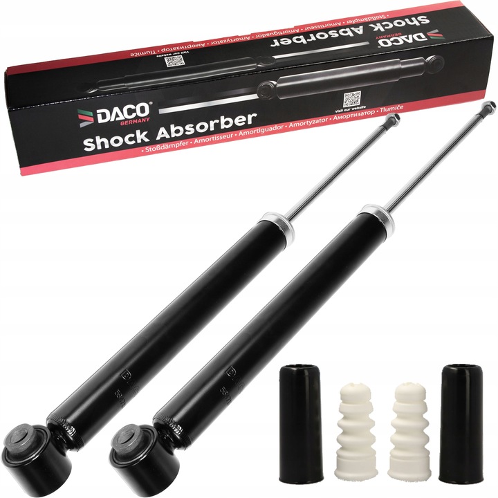 фото №1, Амортизаторы + отбойники зад x2 audi a4 b7 daco германия