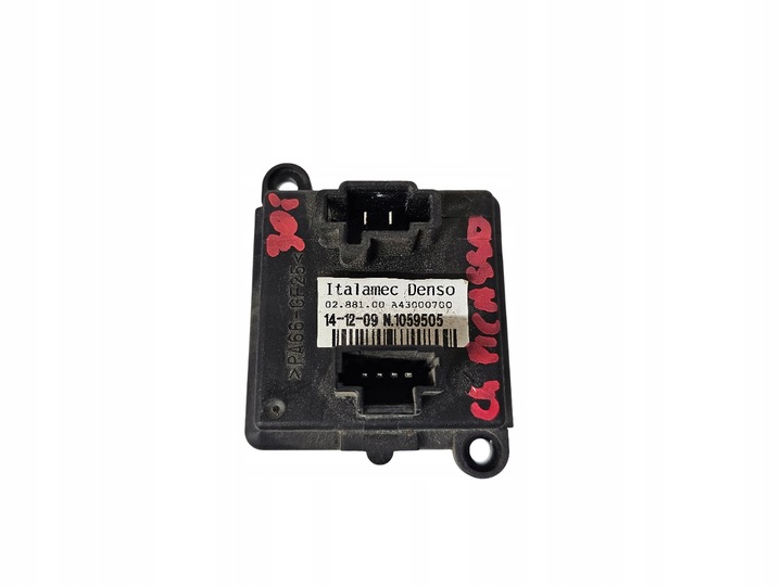 фото №1, Citroen c4 picasso резистор резистор вентилятор a43000700