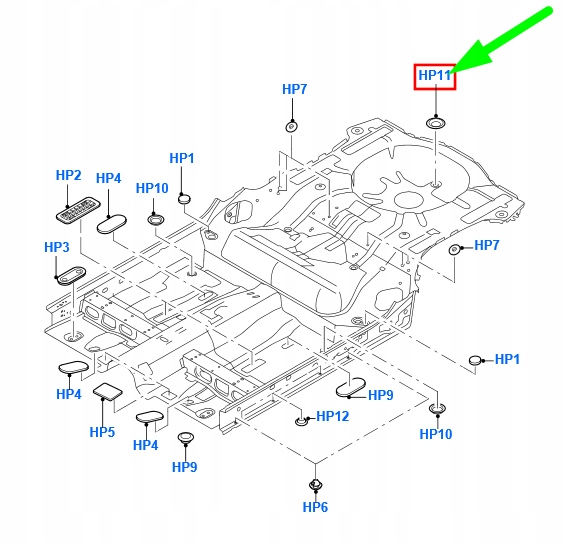 фото №7, Заглушка пола ford focus mk2 1324846 оригинальная