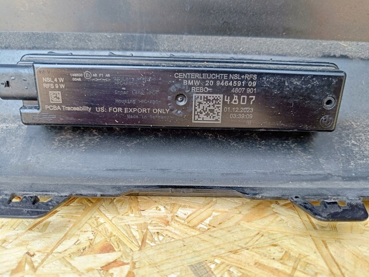 фото №6, Bmw 5 g60 м-пакет бампер зад комплектный w цвет 416 идеальный 2023r