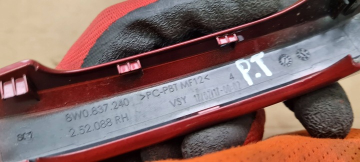 фото №15, A5 s5 8w ручка двері правий зад ly3s sportback 8w02837812a a4 b9