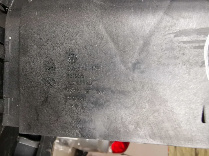 фото №13, Панель роздавальна консоль vw touareg i 7l6