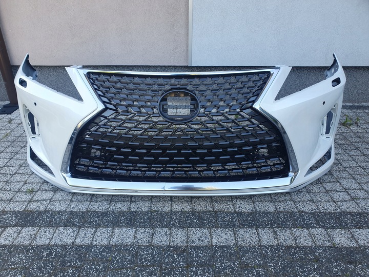 фото №1, Lexus rx rx450 iv рестайлинг 085 бампер переднее решётка радиатора решётка хром решётка перед
