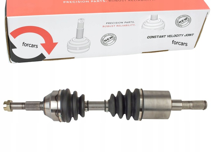 фото №1, Піввісь ліва jeep grand cherokee kj 2.4 2.5 crd 4x4 механічна коробка передач