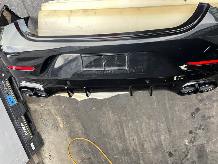 фото №10, Mercedes cls w257 amg бампер зад 6xpdc комплектный цвет 197