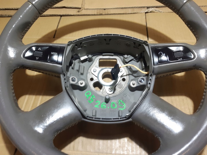 фото №10, Audi q5 8r a3 8p кермо шкіра мультифункція 4 спицева 8r0419091b