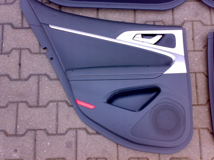 фото №6, Genesis g70 2017 2019 оббивка боковина двері перед зад панель скло