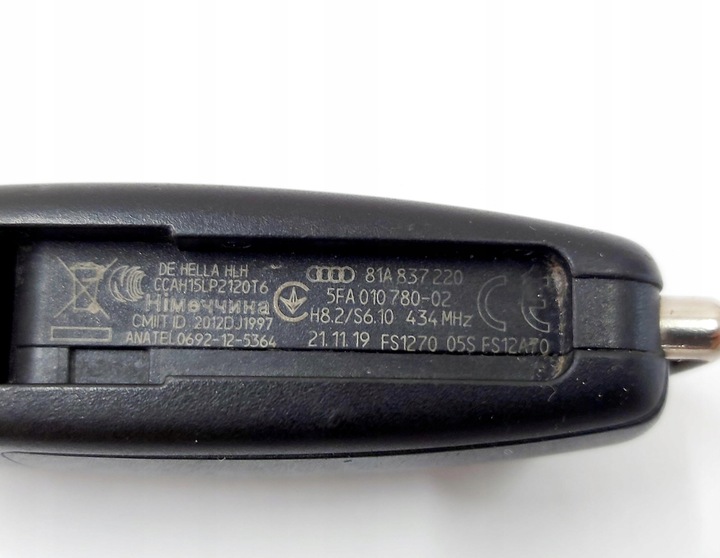 фото №10, Audi q3 83a 3f 19r. замок зажигания ключ 1k0905851