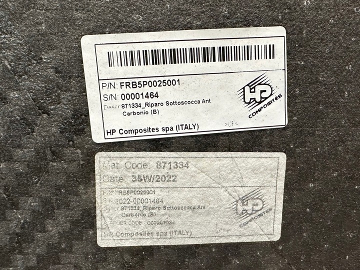 фото №7, Ferrari sf90 карбон плита защита шасси 871334