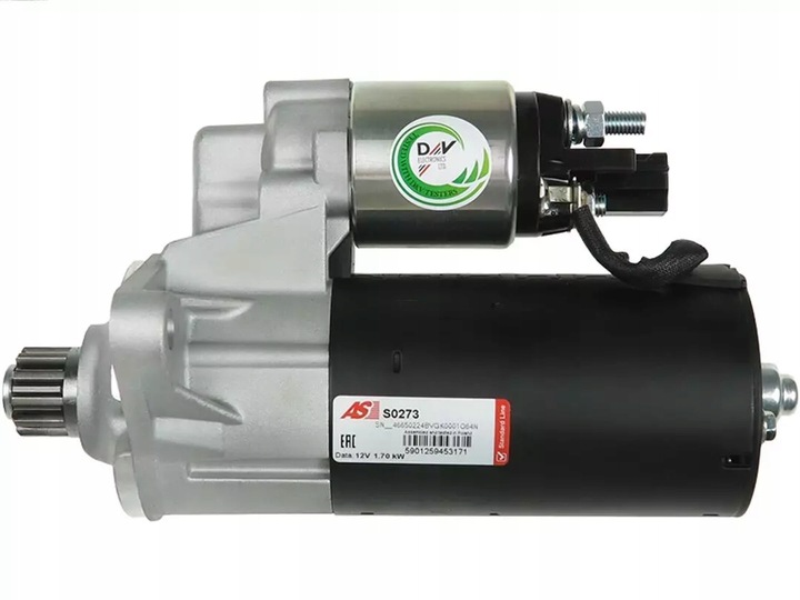 фото №5, S0273 стартер as-pl