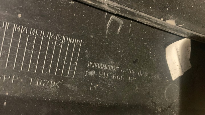 фото №10, Trafic vivaro ii металлический панель под лобовым стеклом 2012 2013