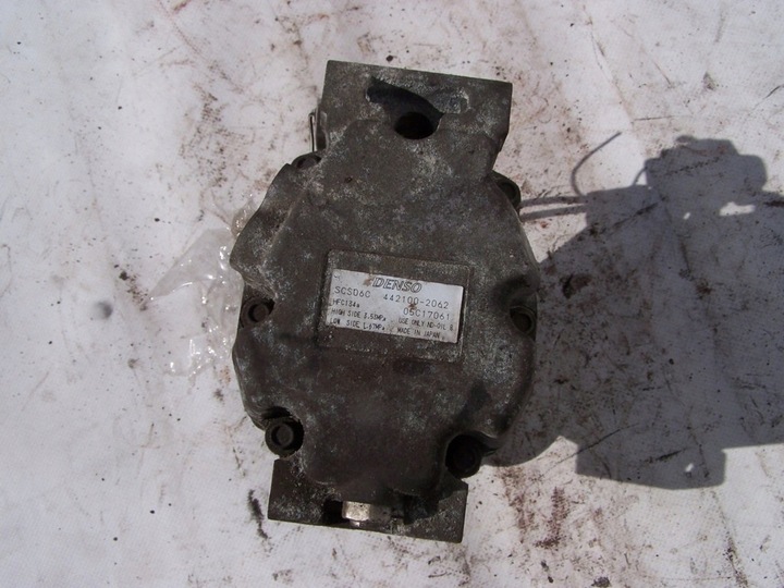 фото №6, Toyota yaris компрессор кондиционера 442100-2062