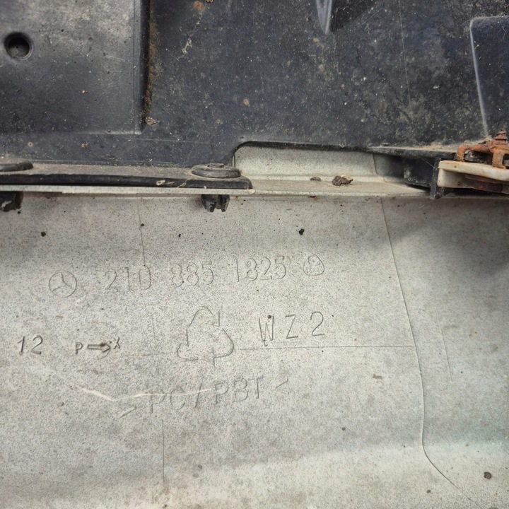 фото №10, Mercedes e-klasa w210 рестайлінг 99-02 бампер перед переднє spr a2108851825