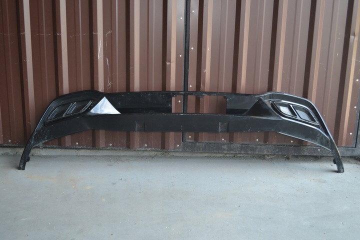 фото №2, Накладка спойлер бампера зад golf viii 8 r line