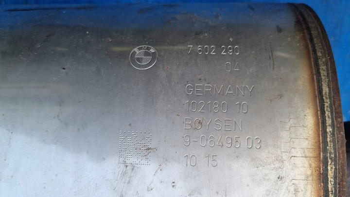 фото №9, Bmw 3 f30 f31 4 f32 f33 глушник труба випускна вихлоп