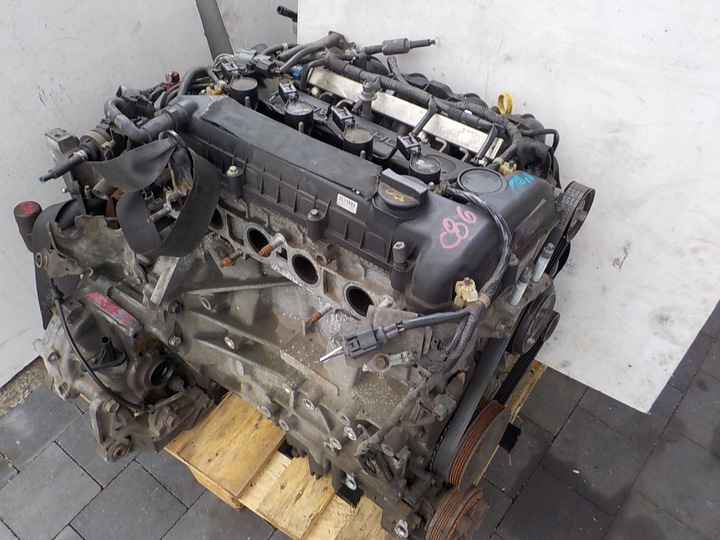фото №13, Mazda 5 3 bk 06r 2.0 16v 150km двигатель lf комплектный