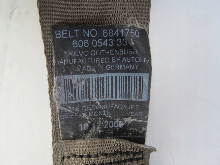 фото №6, Pas безопасности volvo xc90 4.4 v8 606054333 606054733