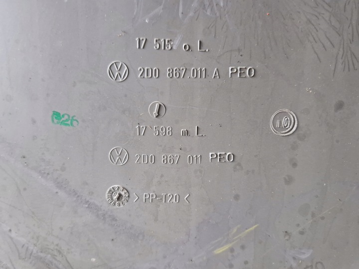 фото №13, Боковина оббивка двері лівий перед vw lt ii 96-06 2d0867011a