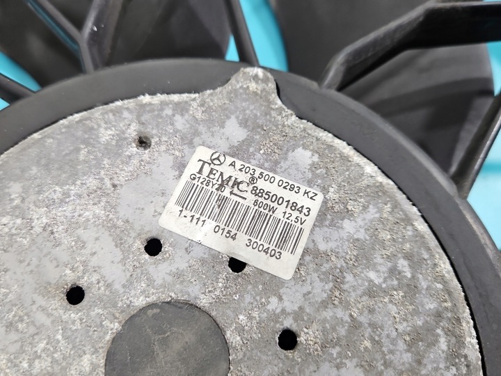 фото №2, Вентилятори вентилятор радіатор mercedes w203 a2035000293 2.2 cdi