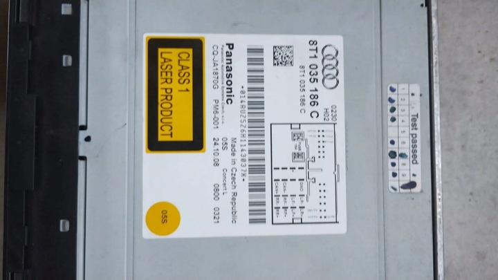 фото №6, Радіо навігація cd concert audi a4 b8 a5 8t1035186c