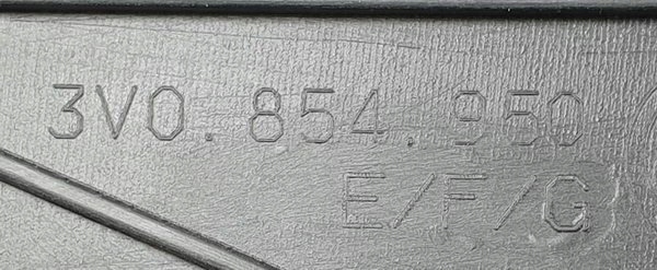 фото №15, Skoda superb b8 3v планка двері правий зад 3v0853596a 3v0853596