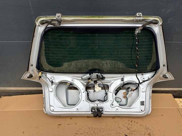 фото №8, Ly7w кришка задня скло audi a4 b5 1999-2002 рестайлінг срібна зад avant універсал