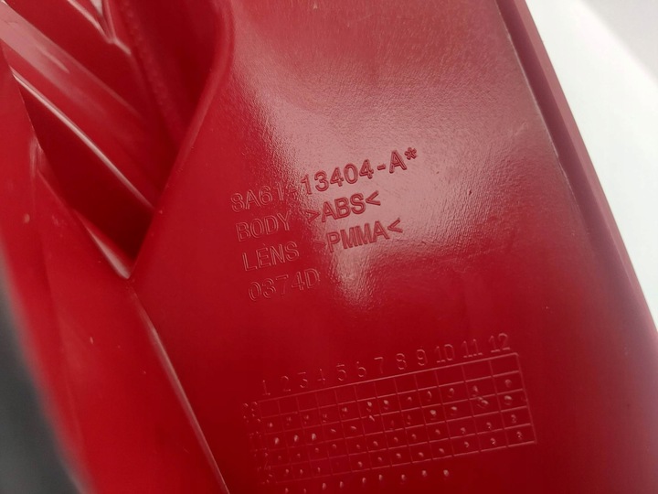 фото №6, Ford fiesta mk7 лампа права зад задня нова оригінальний номер