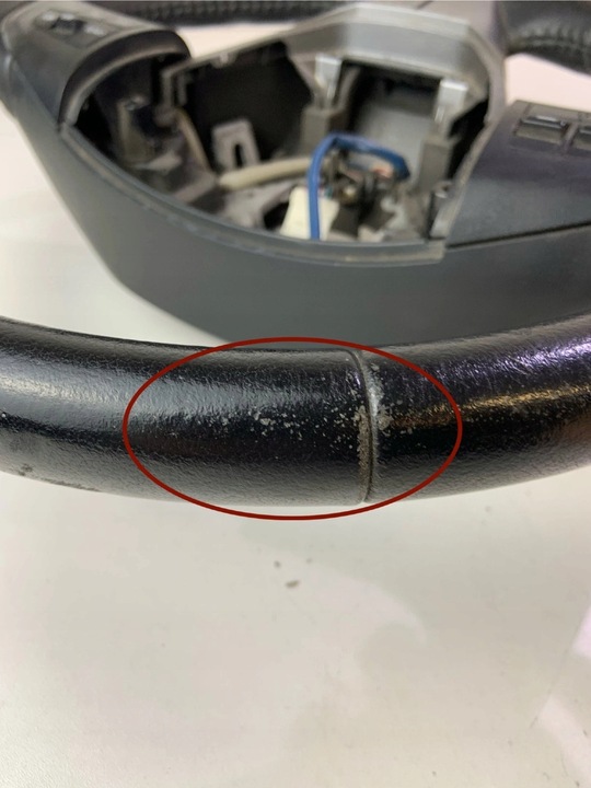 фото №6, Руль кожаный многофункциональная mazda 5 cw
