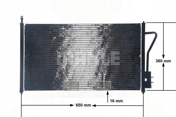 фото №14, Mahle ac 218 000s конденсатор, кондиціонер