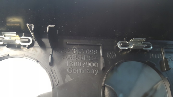 фото №6, Vw passat b8 15-22 tdi dekor рамка панель климат-контроля 3g0819475a 3g2863099
