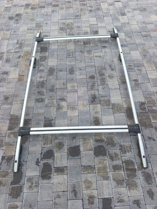 фото №9, Рейлинги крышные поперечины vw t5 t6 короткий серебристый