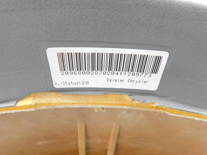 фото №9, Панель + подушки ремни датчик mercedes clk w209