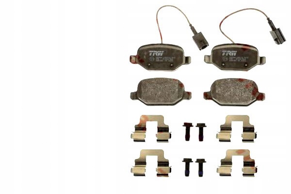 фото №4, Trw гальмівні колодки гальмівні alfa зад mito 08-