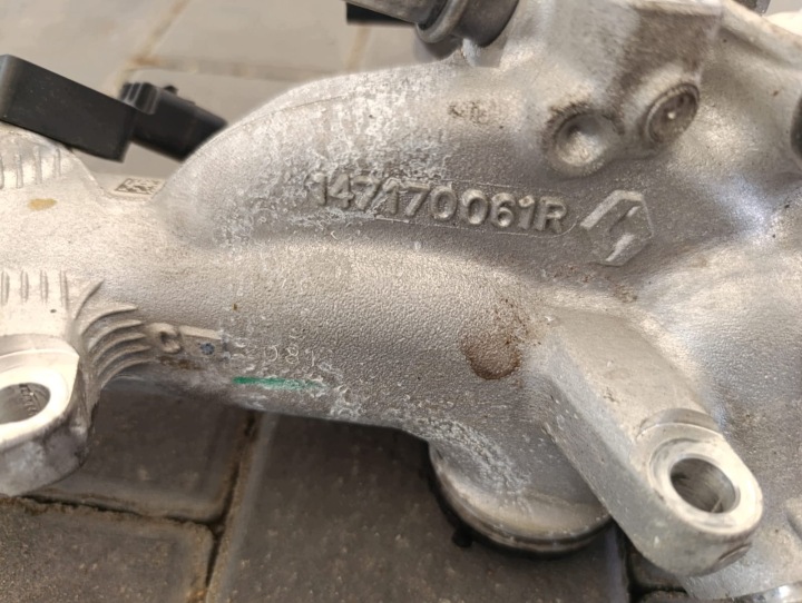 фото №5, Mercedes w177 w247 дроссельная заслонка клапан egr 147170061r 161a03415r
