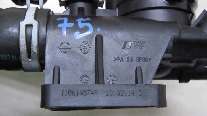 фото №6, Qashqai j11 1.6 корпус термостата 110614574r