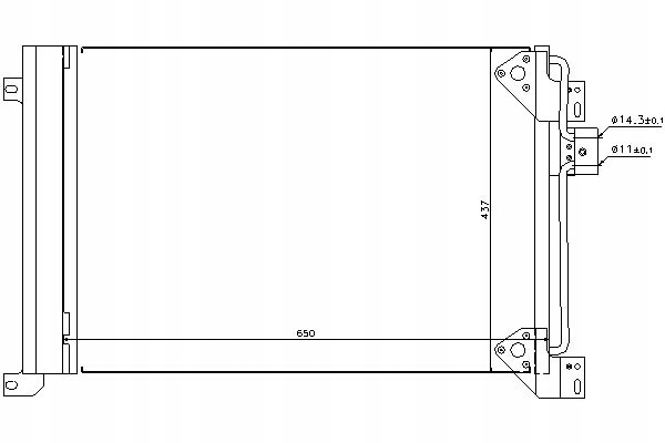 фото №2, Конденсатор кондиціонера iveco stralis s-way trakker