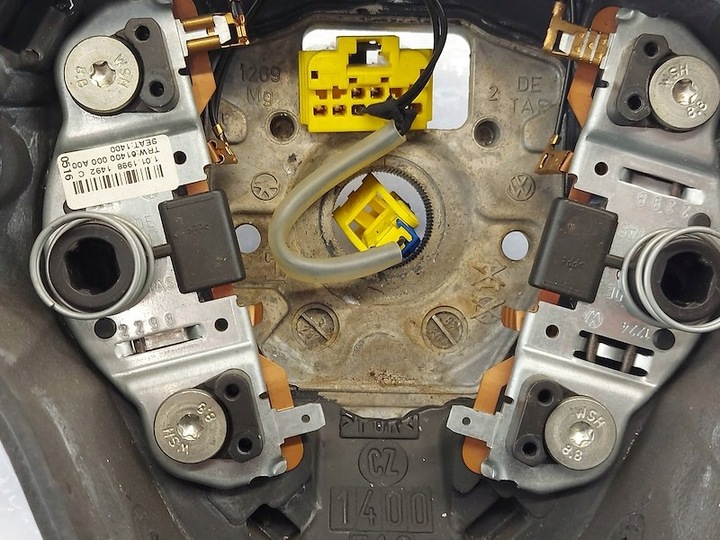 фото №10, Кермо подушка подушка безпеки знак логотип seat ibiza 3 iii хетчбек 6l1