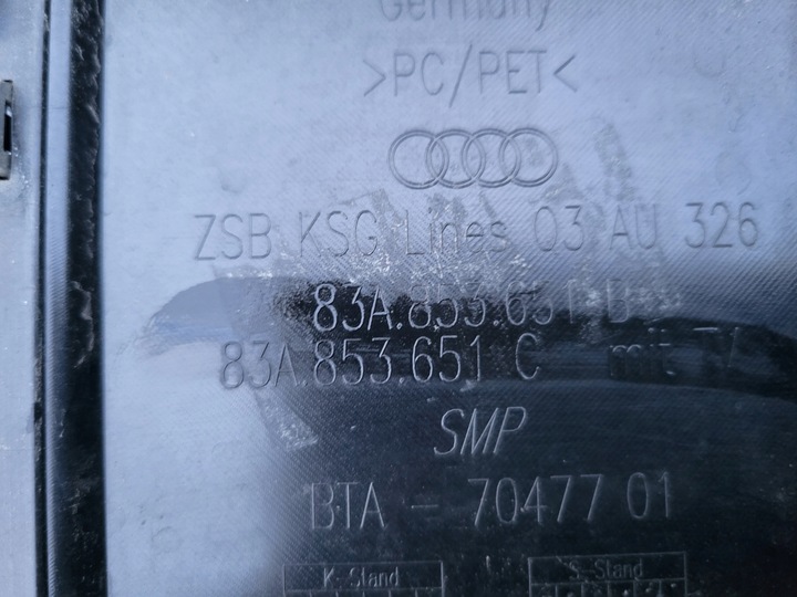 фото №14, Audi q3 ii s-line решітка зчеплення bez тріщин