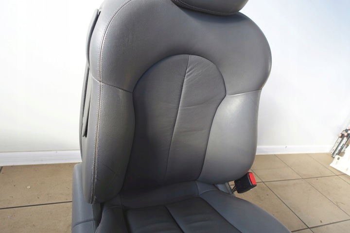 фото №6, Mercedes w209 clk обивка сиденье кожа правый перед переднее cabrio