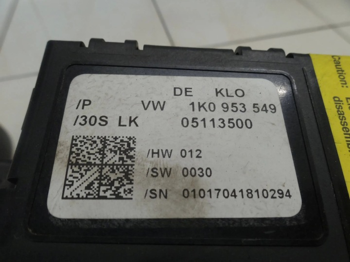 фото №8, Vw caddy iii 04 2.0 sdi перемикач комбінований 1k0953549 1k0953519