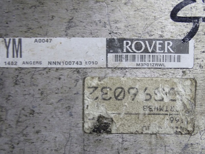 фото №9, Rover 200 1.6b nnn100743 комп'ютер ecu оригінал