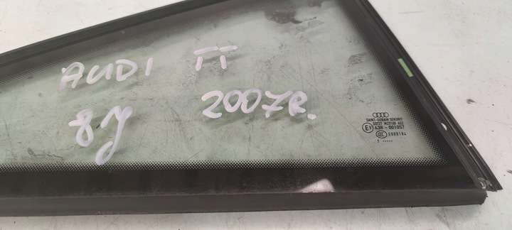 фото №2, Скло кузовна праві зад audi tt 8j 2007r.