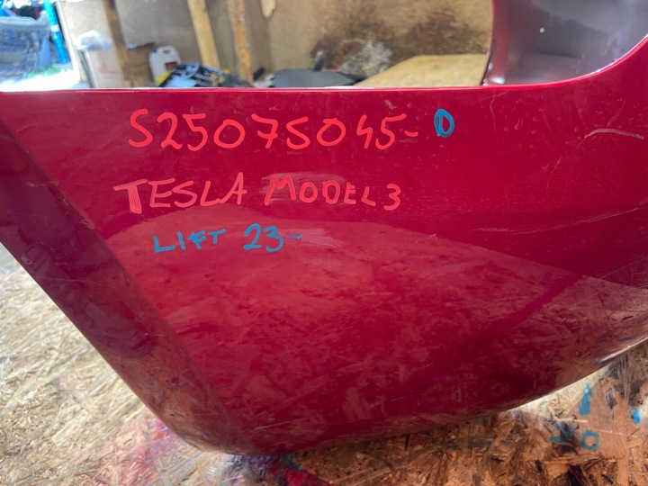 фото №10, Tesla модель 3 рестайлінг 23- задній бампер