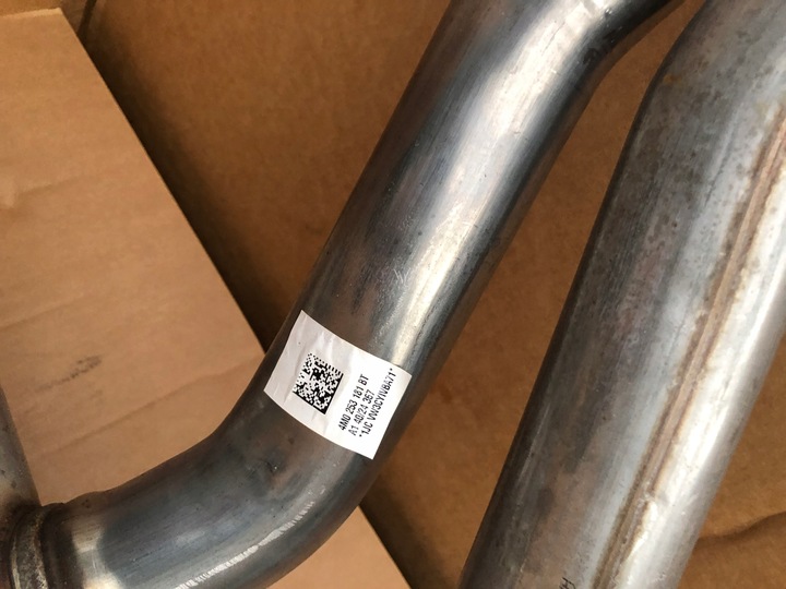 фото №12, Audi q7 4m0 q8 4m8 рестайлінг 55 3,0 tfsi вихлоп глушник комплект вихлоп 15 km