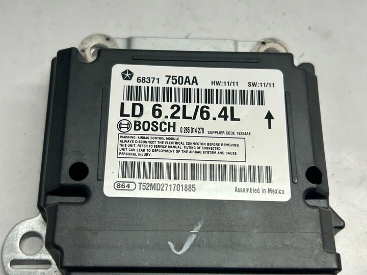 фото №2, Dodge charger блок управления / модуль подушка безопасности 68371750aa 2018