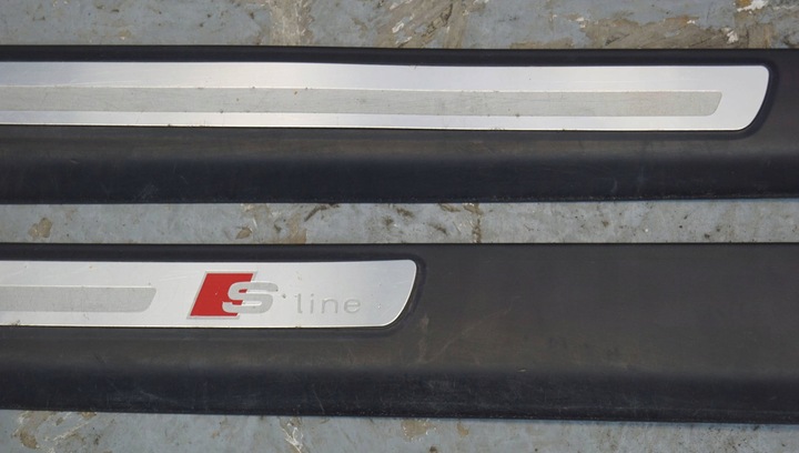 фото №5, Планки накладки порогові audi a6 c6 s-line 4f0853375e комплект p37