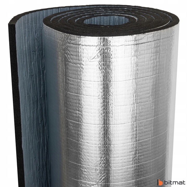 фото №12, Гумова піна з плівка aluminowa 19mm samoprzylepna екран zagrzejnikowy